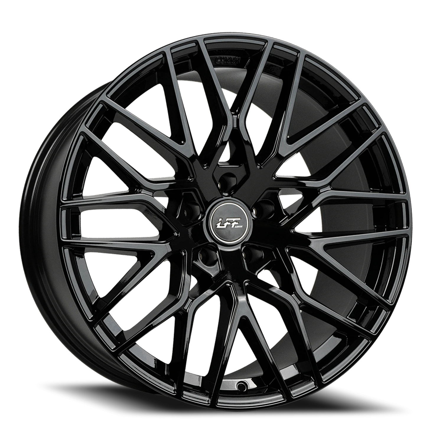 LFF-01 PISTA 20X10.5 5X112 +38 66.6 Gloss Black C