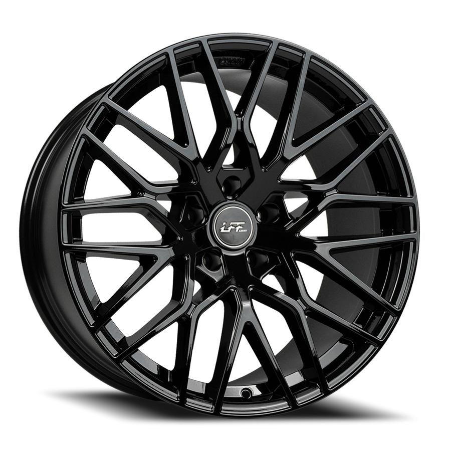 LFF-01 PISTA 20X10.5 5X112 +38 66.6 Gloss Black C