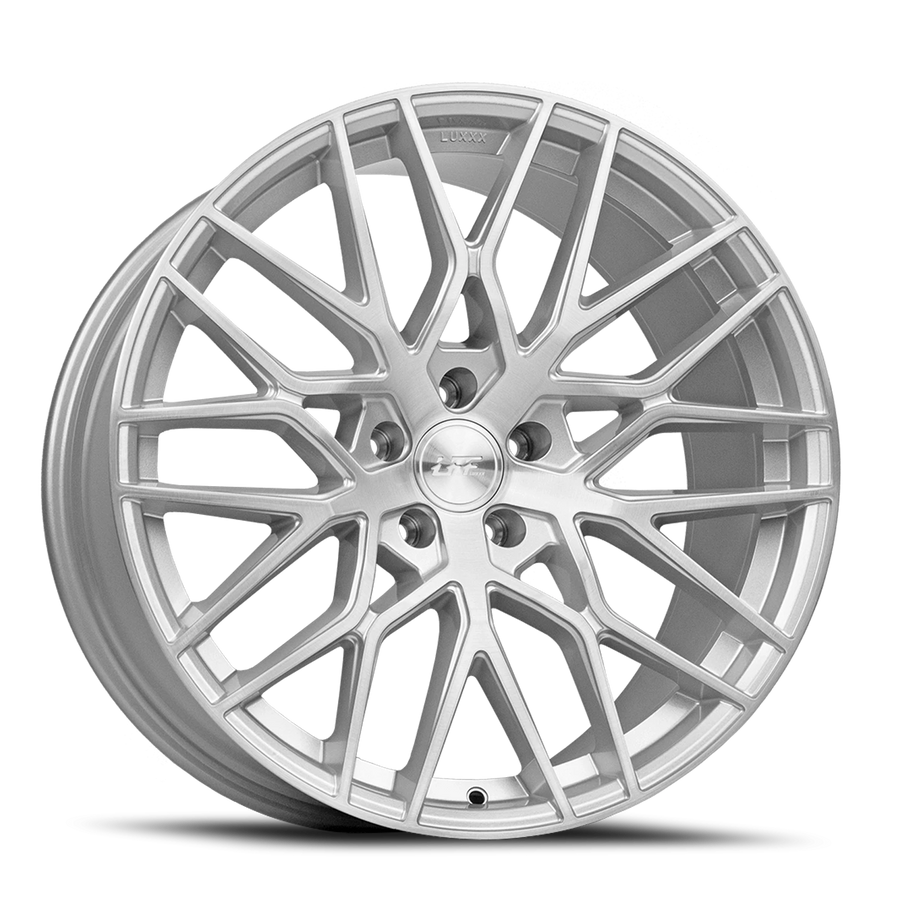 LFF-01 PISTA 20X10.5 5X120 +25 73.1 Full Brushed Silver (LSMCDP)