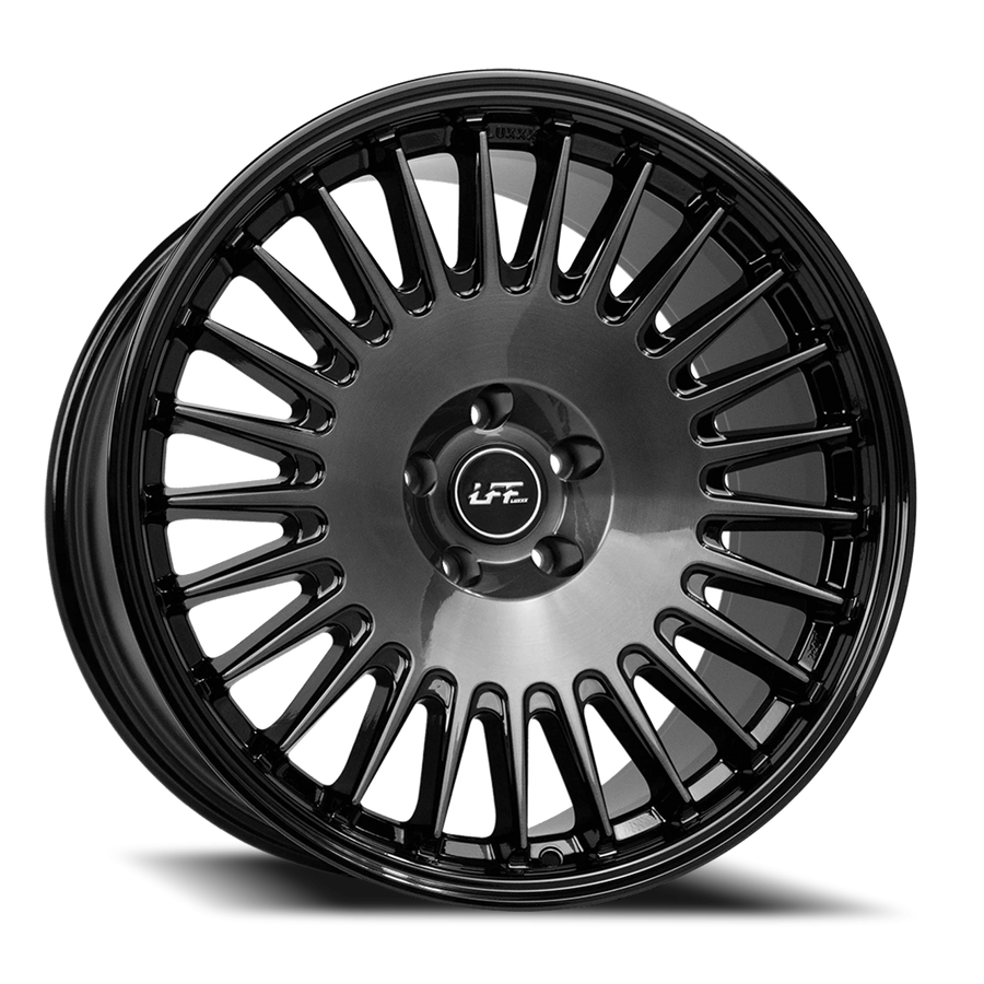 LFF-03 HARTO 20X11 5X115 +25 73.1 Brushed F Titanium Black LSCP2