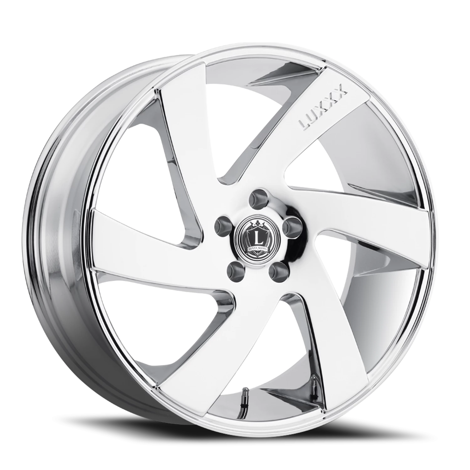 LUX10 22X9.5 6X139 +30 78.1 Chrome