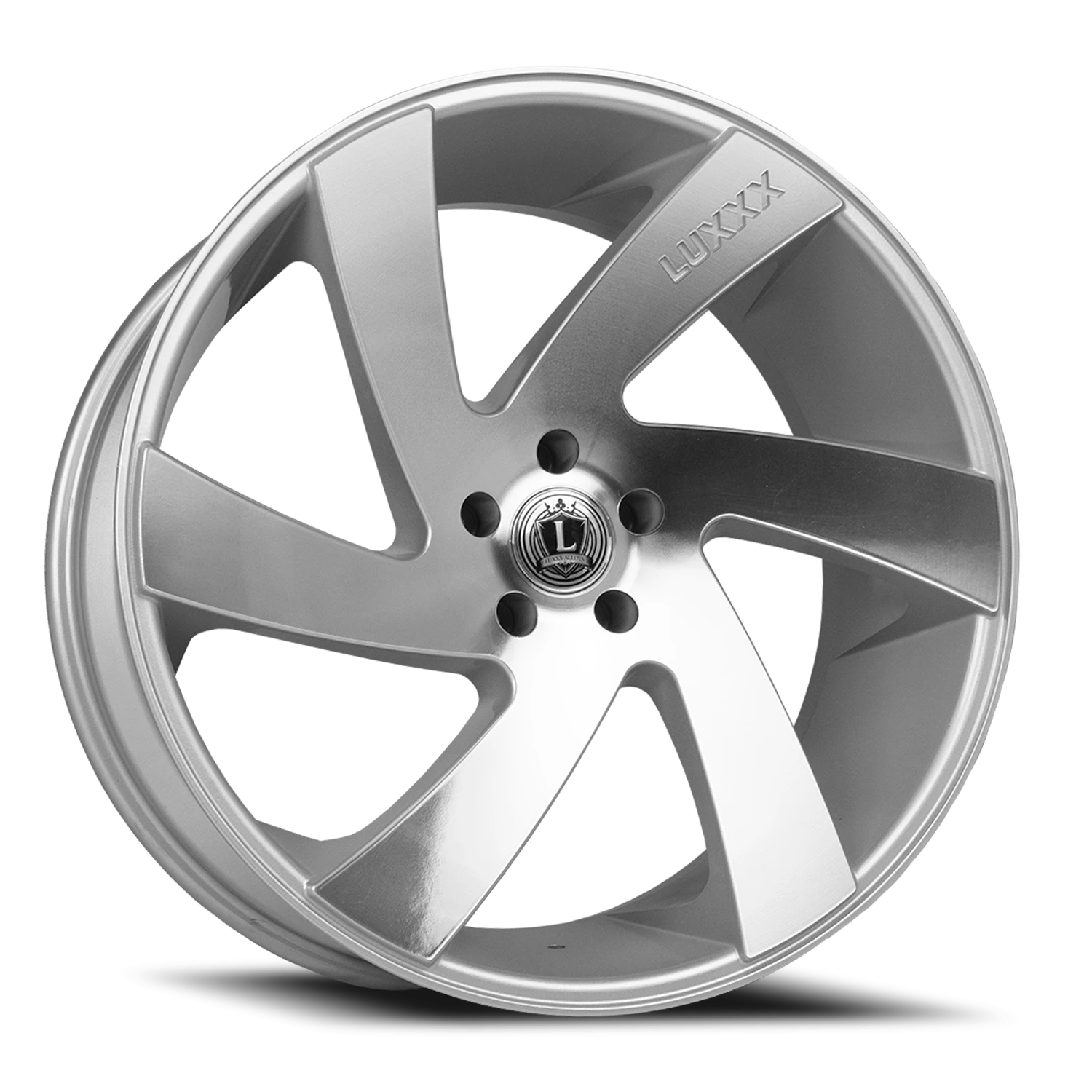 LUX10 24X10 6X139.7 +30 78.1 Silver Machined Face