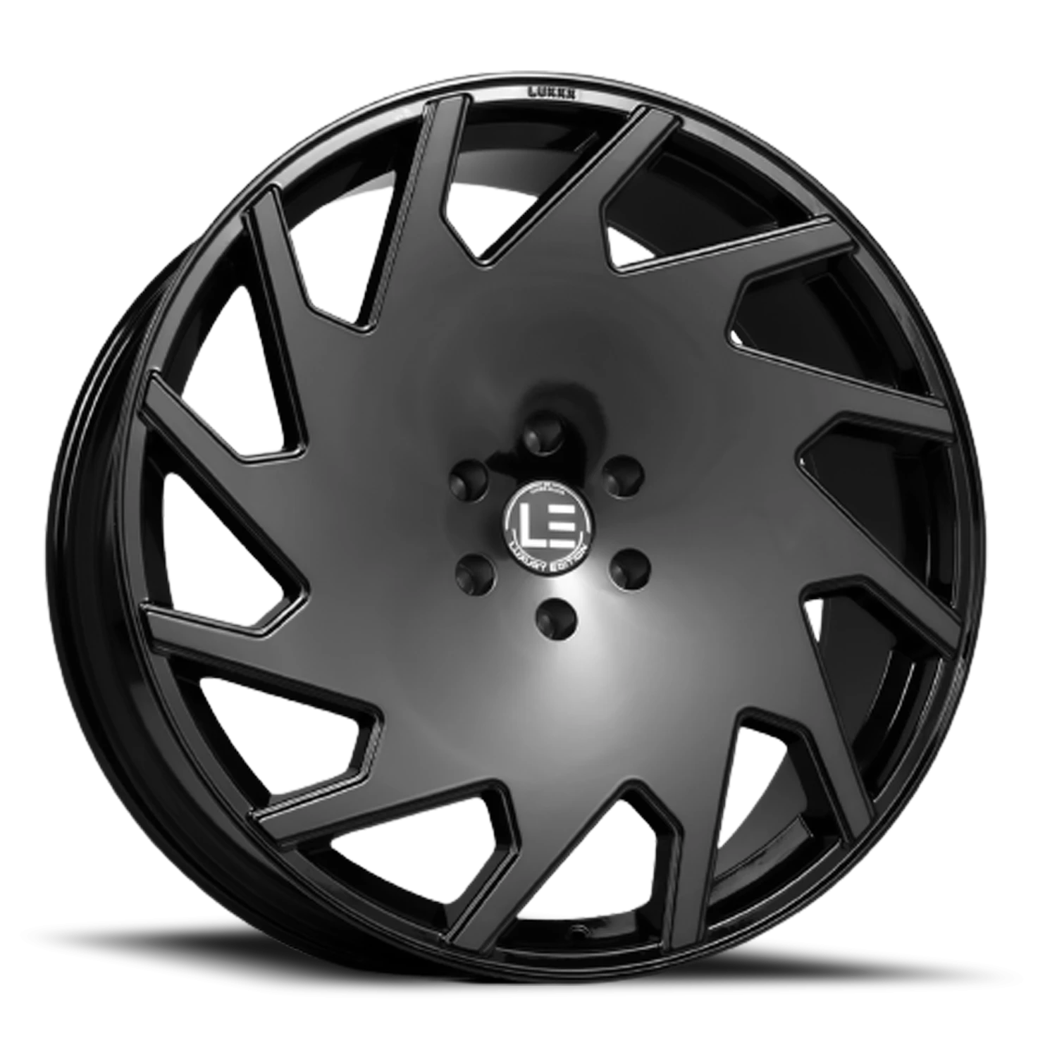 LUXLE11 20X8.5 5X112 +25 66.6 Gloss Black
