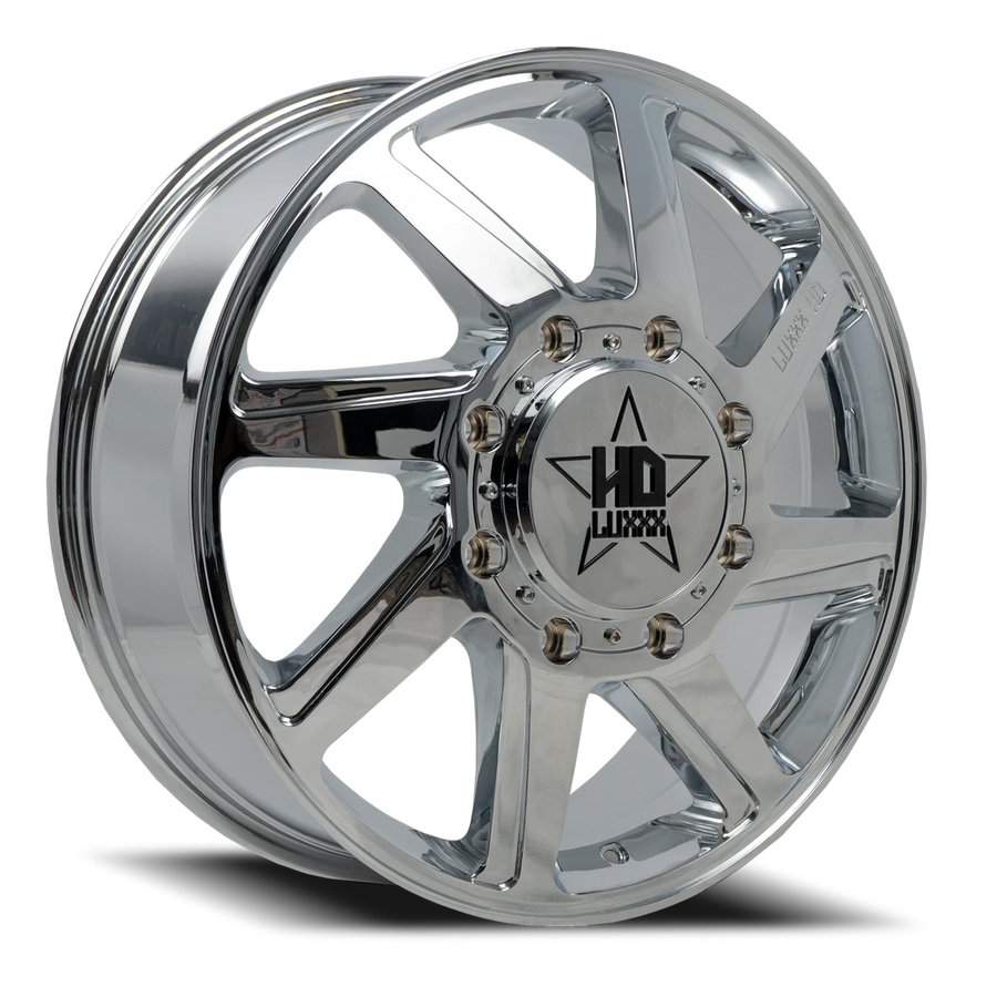 DUALLY HD14 20X8.25 8X165 115 121.3 Chrome (Front)