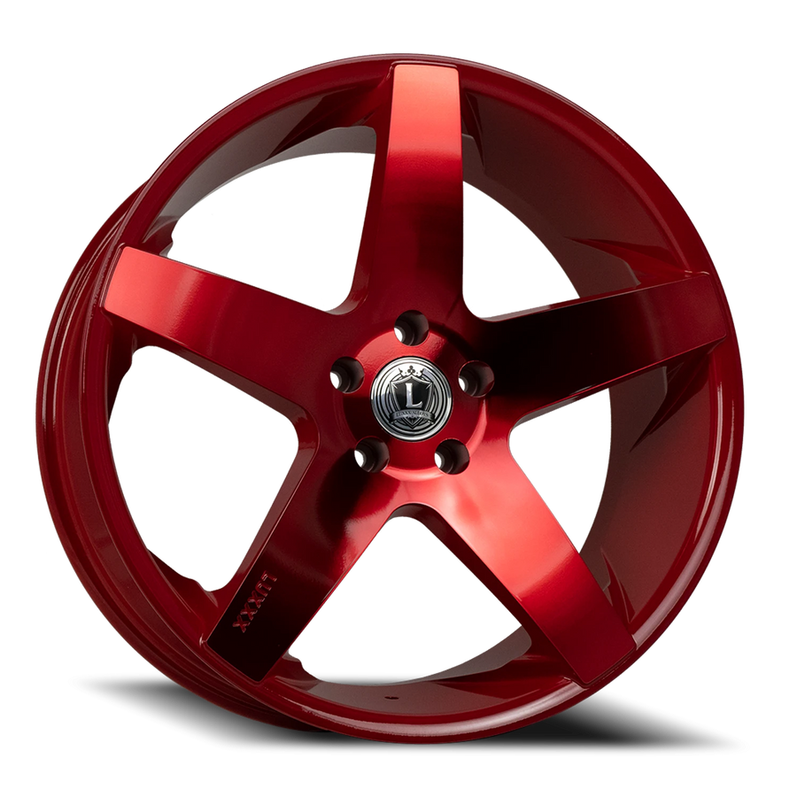 LUX15 22X9.5 5X115 +15 73.1 Neon Red