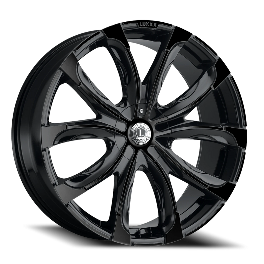 LUX24 22X9.5 5115/120 +18 73.1 Gloss Black