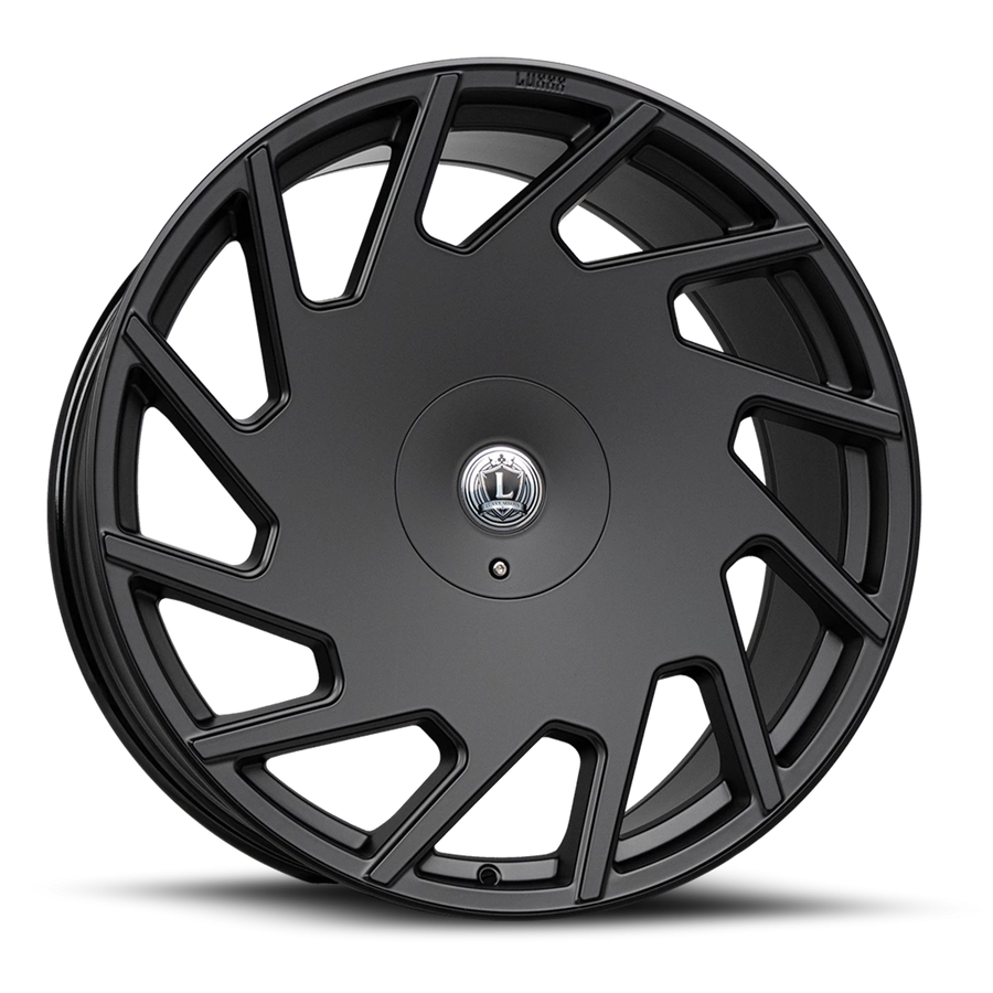 LUX25 22X9 6135/139.7 +33 93.1 Satin Black