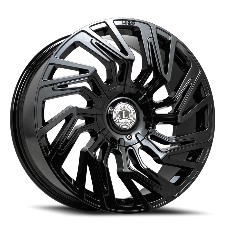 LUX28 24X10 6135/139.7 +33 93.1 Gloss Black