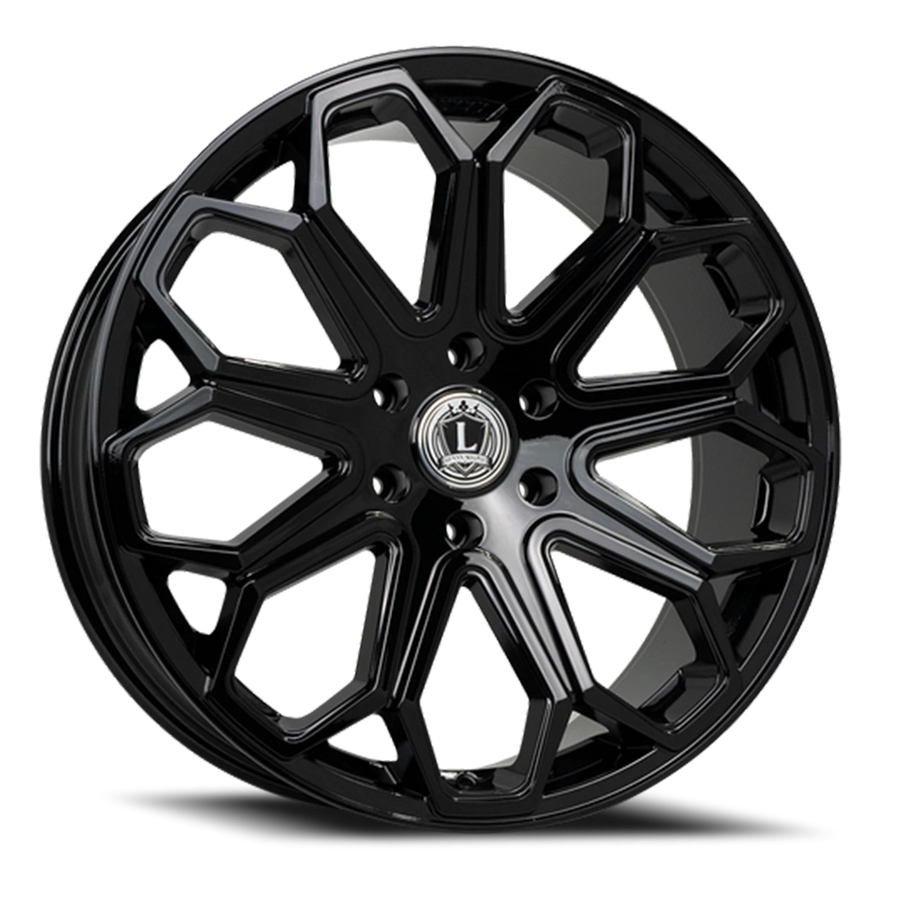 LUX29 20X8.5 5X112 +31 66.6 Gloss Black