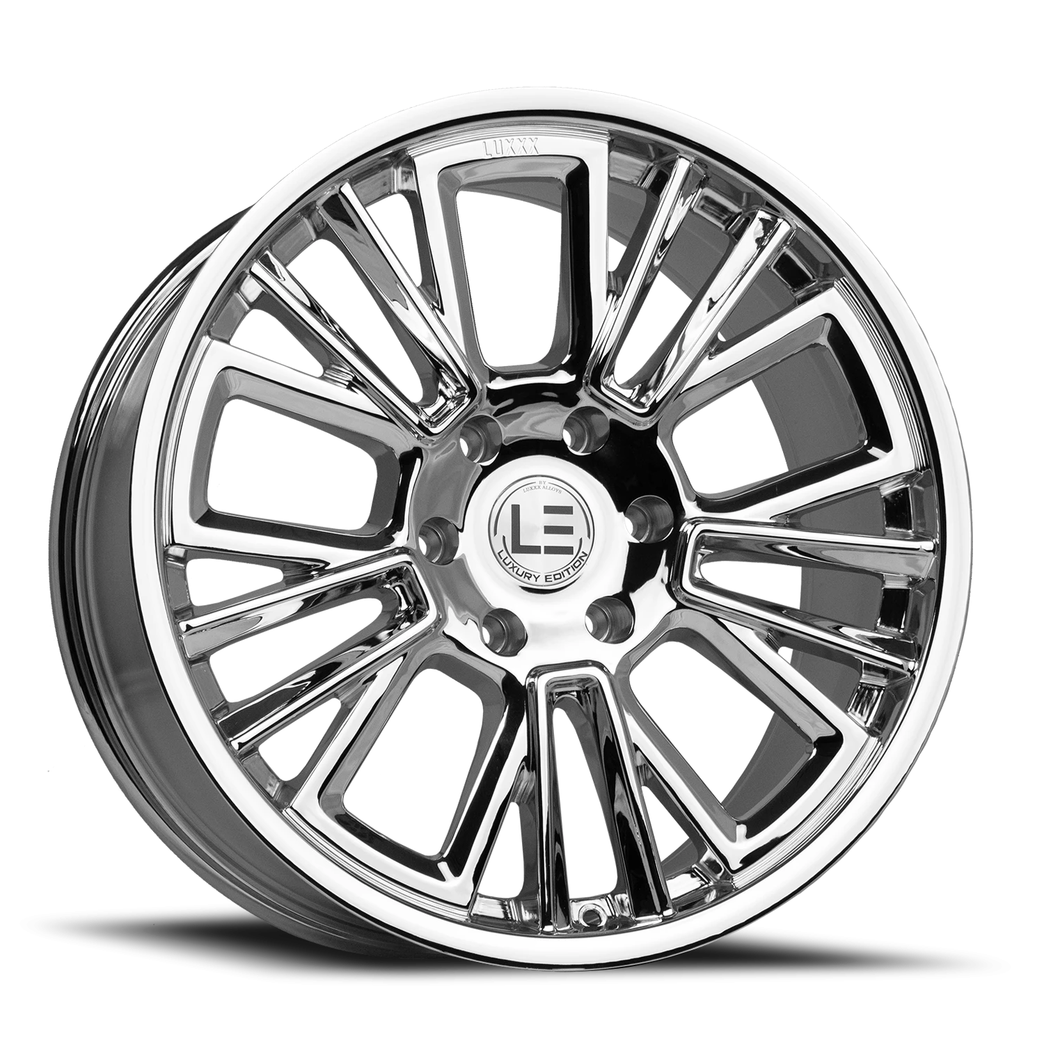 LUXLE3 22X9 6X139.7 +25 78.1 Chrome D-F