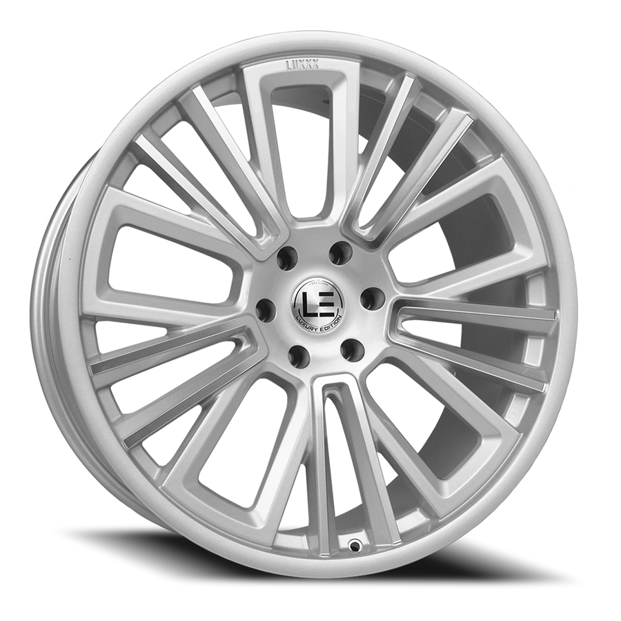 LUXLE3 24X11 6X139.7 +40 78.1 Silver Machine Face