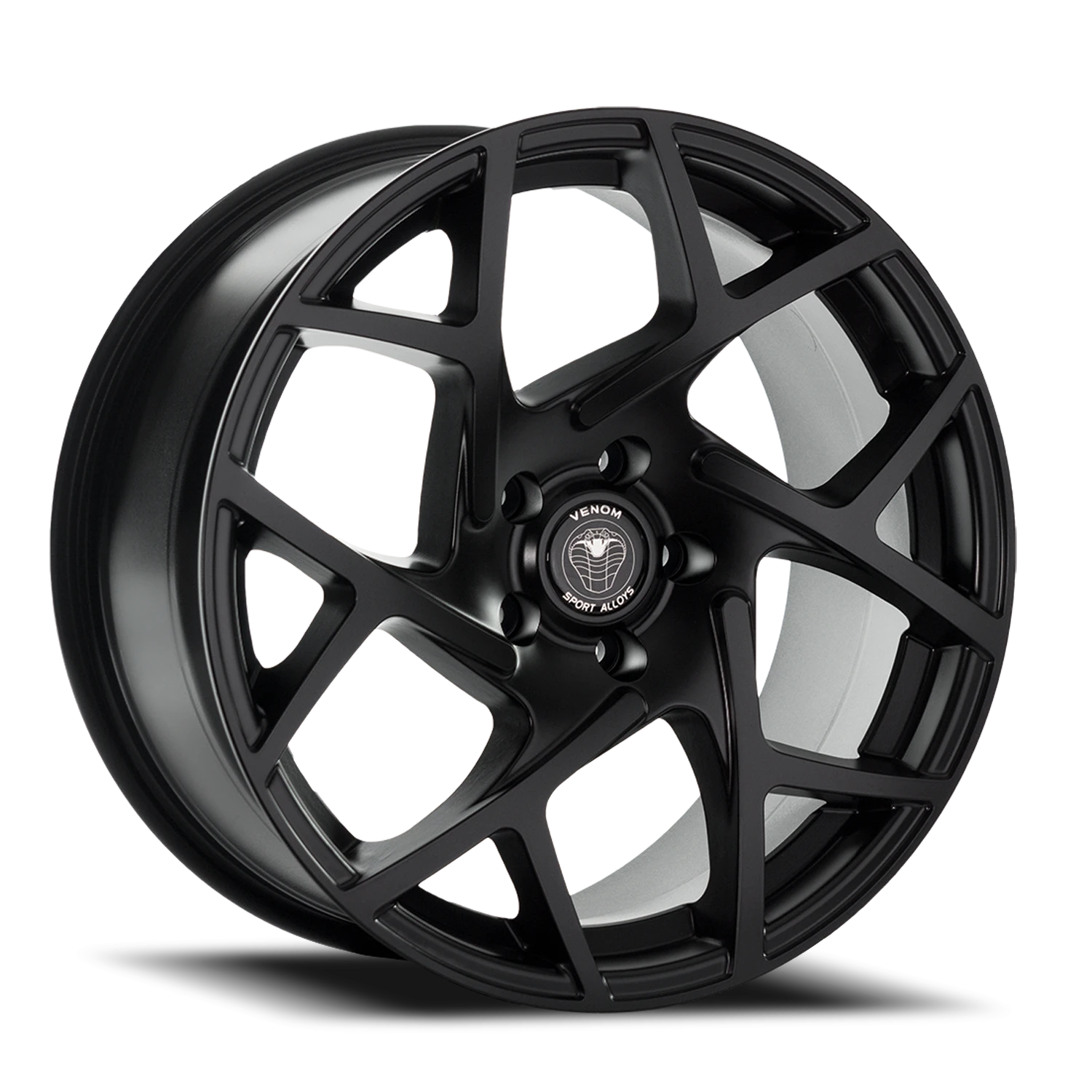 VENOM31 17X8 5X114.3 +31 73.1 Satin Black