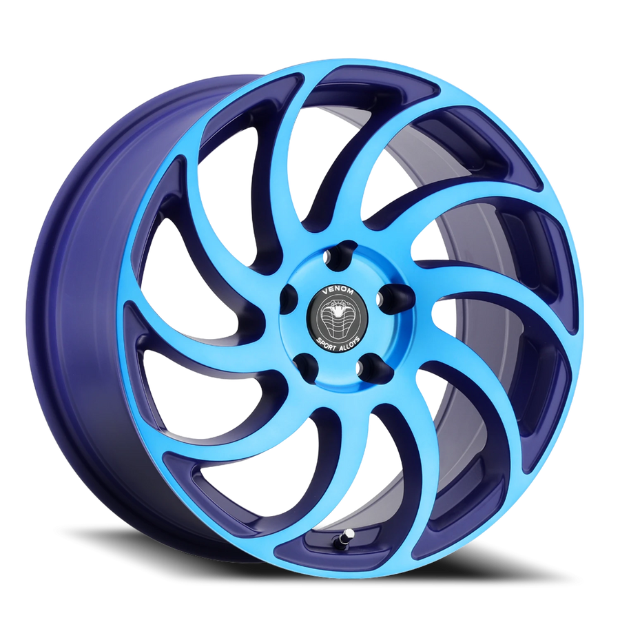 VENOM32 18X8.5 5X112 +31 73.1 Neon Blue