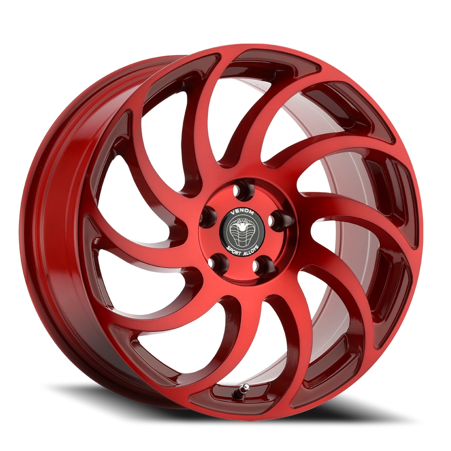 VENOM32 18X8.5 5X112 +31 73.1 Neon Red
