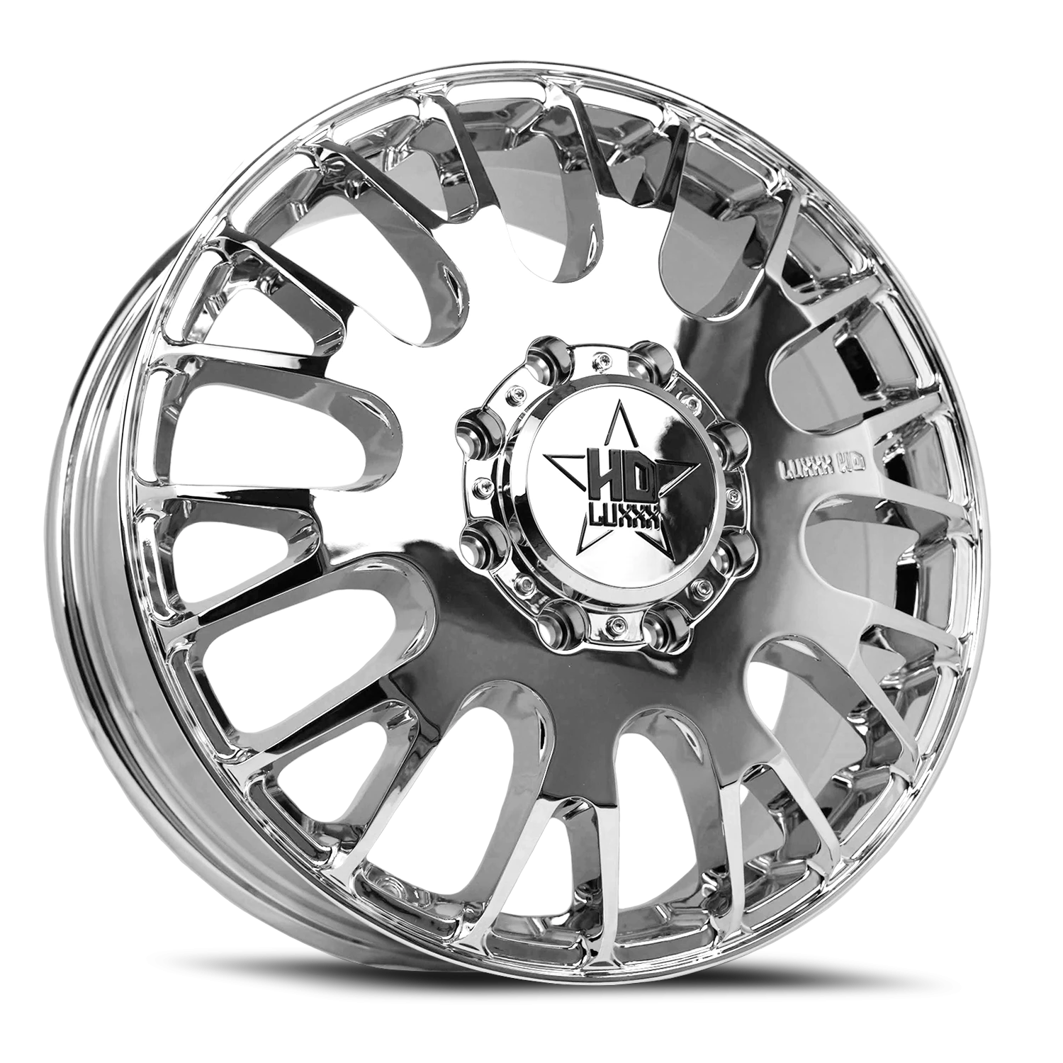 DUALLY HD34 20X8.25 8X200 115 142 Chrome (Front)