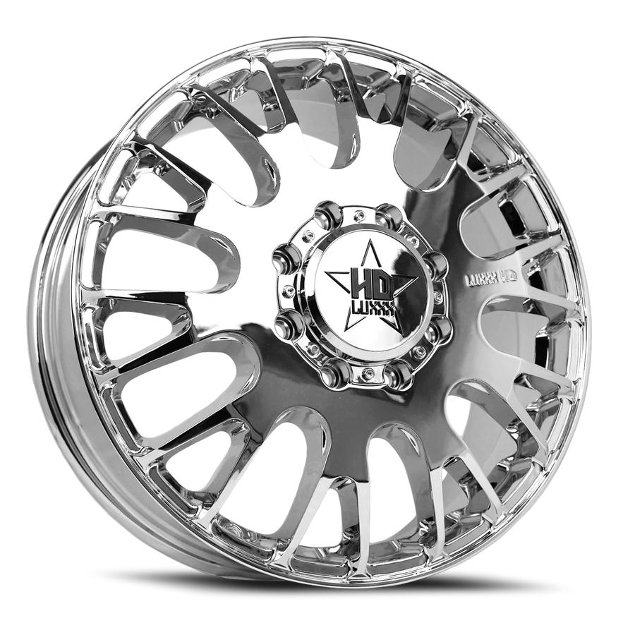 DUALLY HD34 20X8.25 8X165 115 121.3 Chrome (Front)