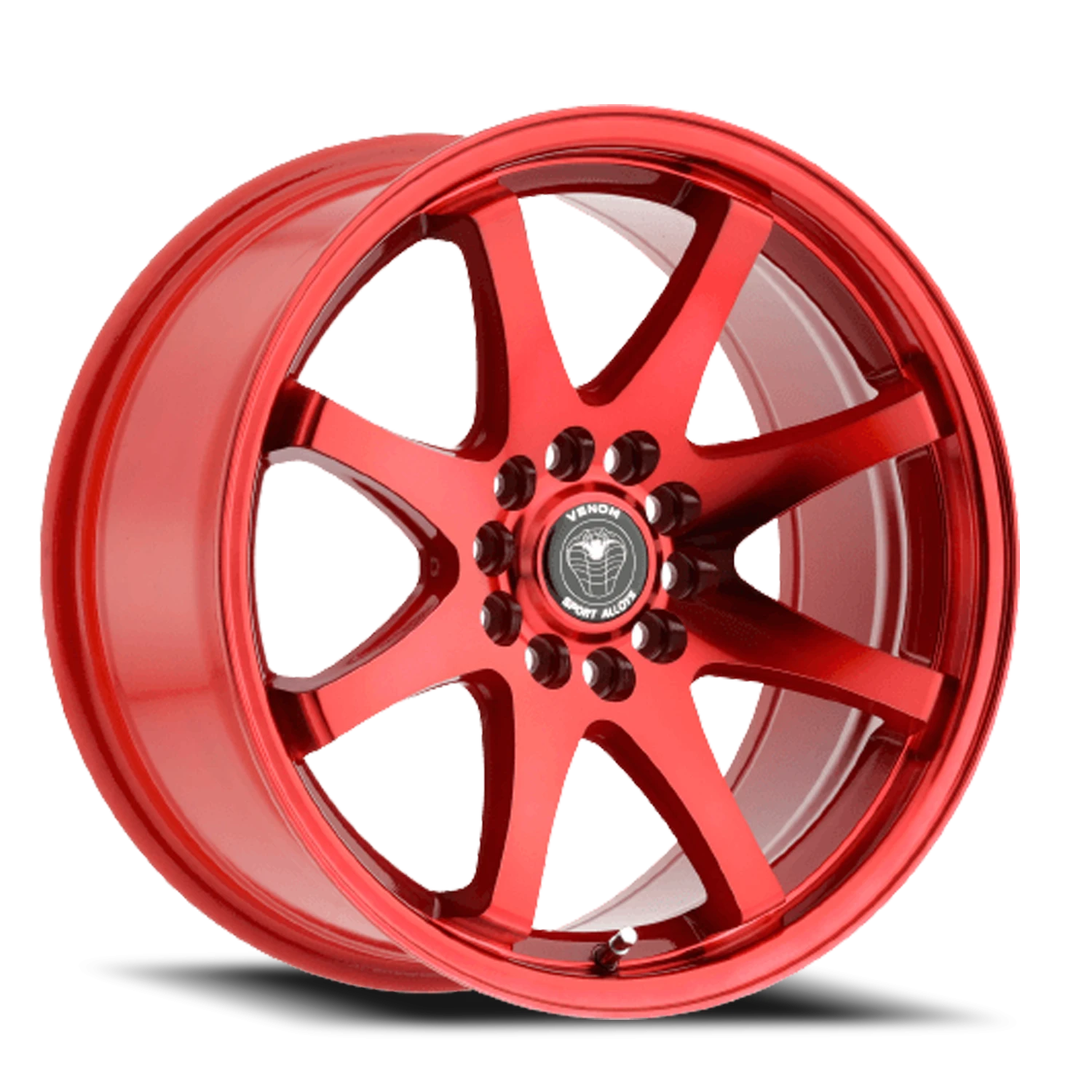 VENOM35 17X8 5112/114.3 +31 73.1 Neon Red