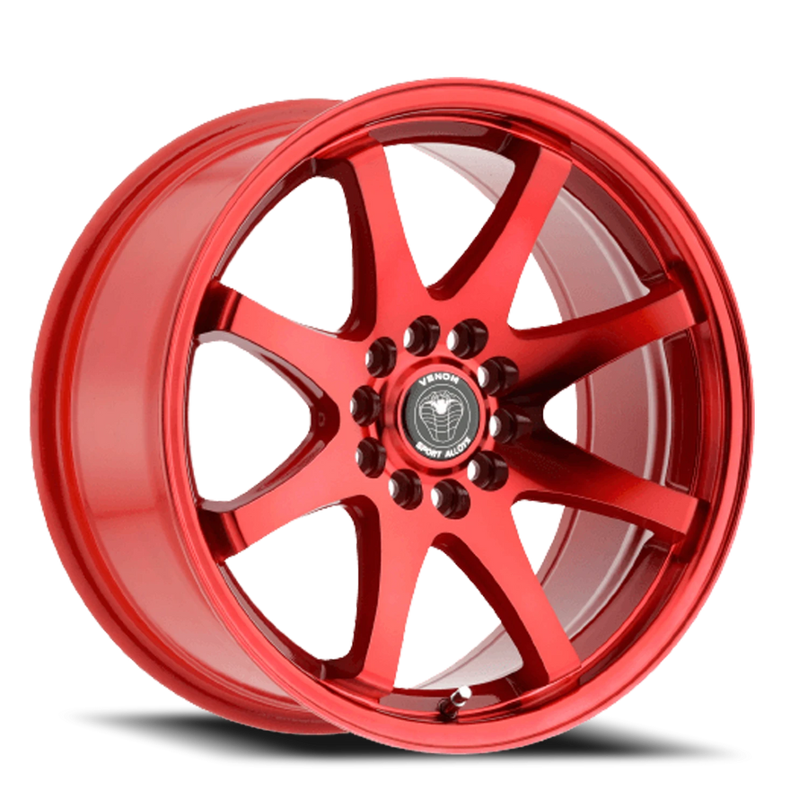 VENOM35 17X8 5112/114.3 +31 73.1 Neon Red