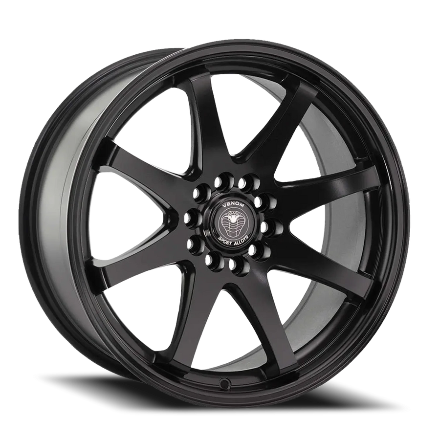 VENOM35 17X8 5110/114.3 +31 73.1 Satin Black