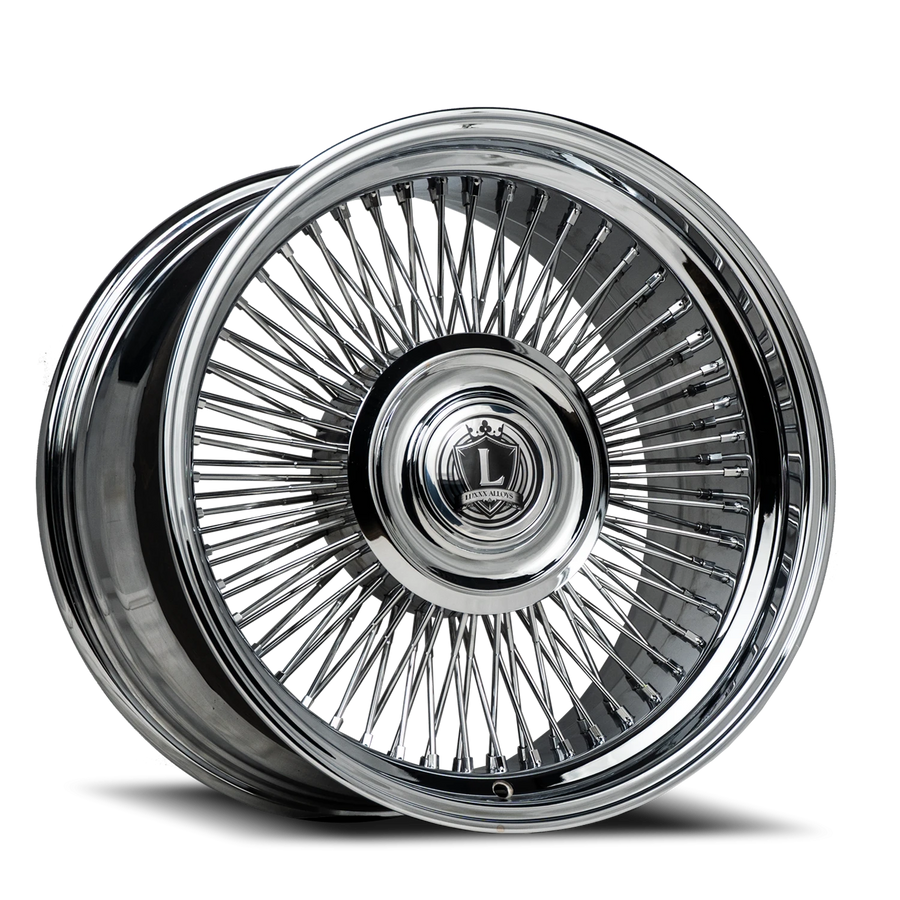 LUX37 WIRE WHEEL 20X9 5127 +0 78.1 Chrome