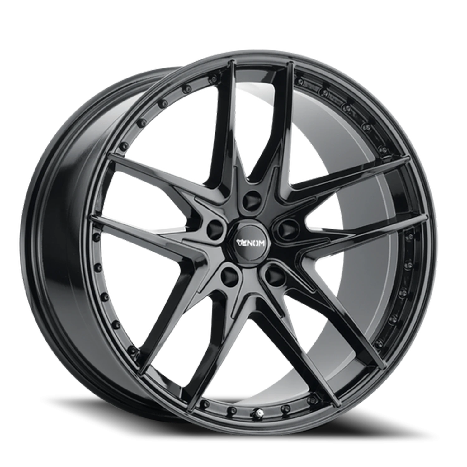 VENOM38 19X9 5X112 +35 66.6 Gloss Black