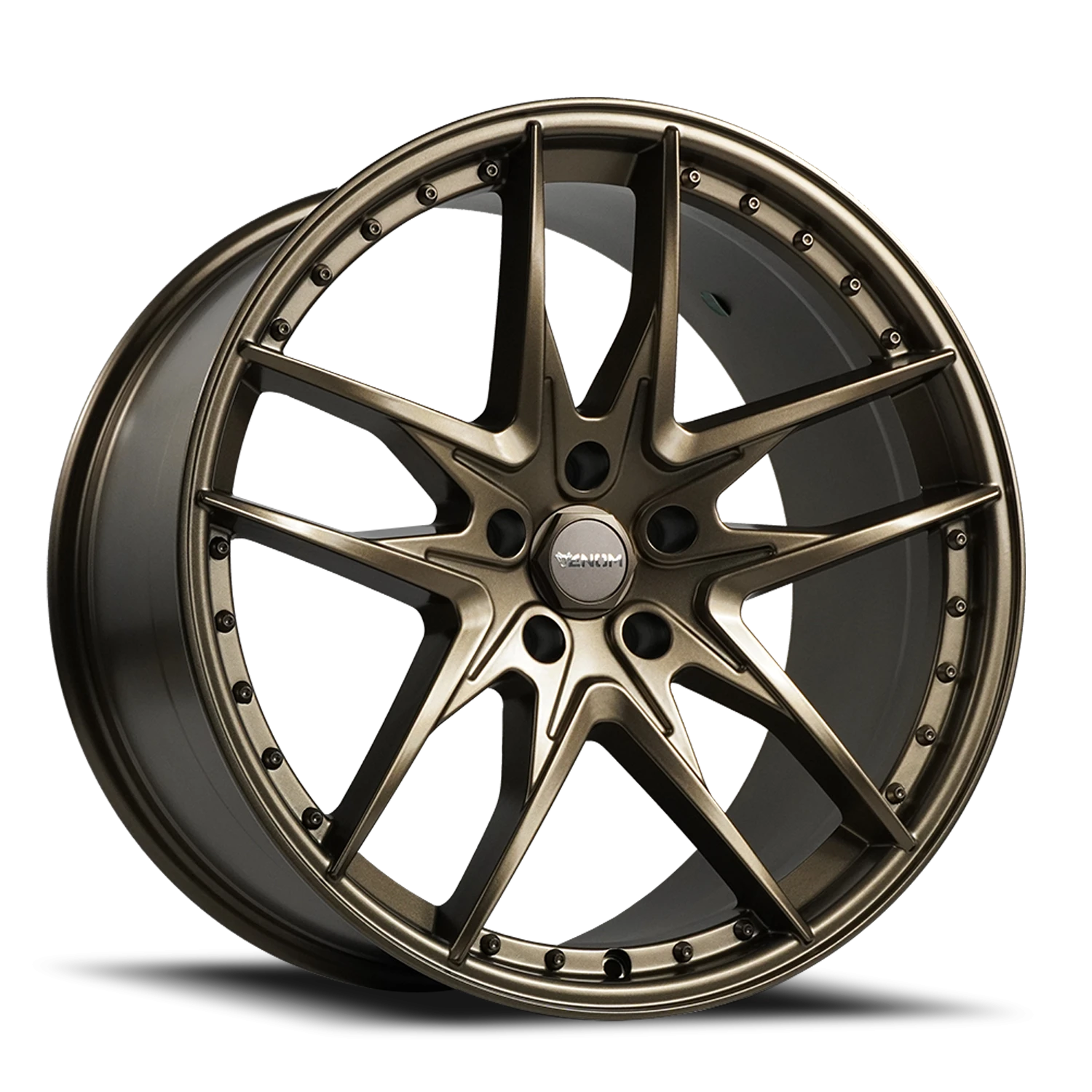 VENOM38 18X8.5 5X114.3 +35 73.1 All Satin Bronze