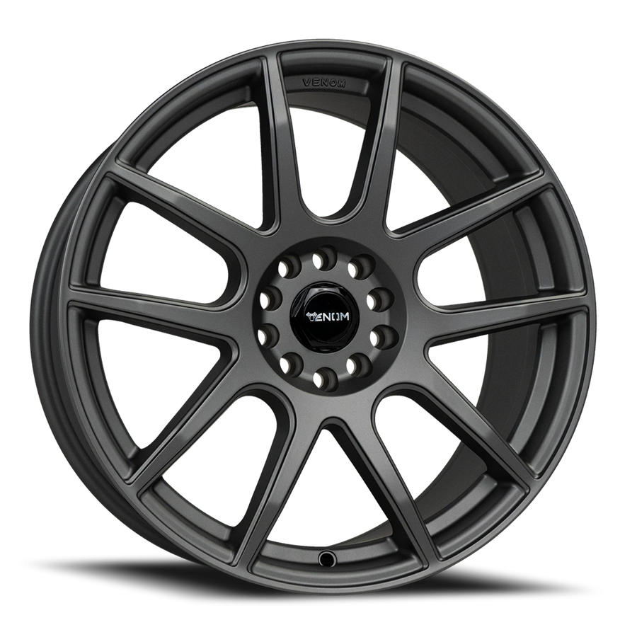 VENOM41 18X8.5 5112/114.3 +35 73.1 Matte Gunmetal