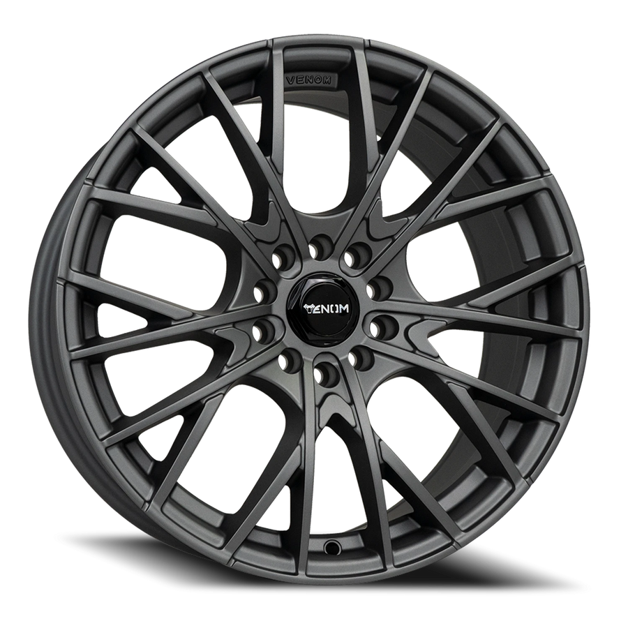 VENOM42 18X8.5 5112/114.3 +35 73.1 Matte Gunmetal GM36