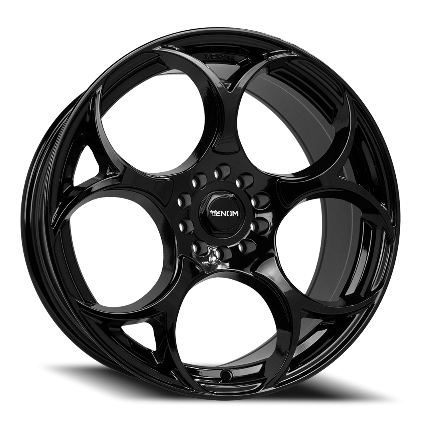 VENOM43 17X8 5110/114.3 +35 73.1 Gloss Black