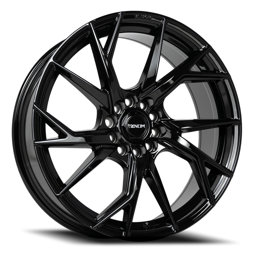 VENOM44 17X8 5X108/114 +35 73.1 Gloss Black