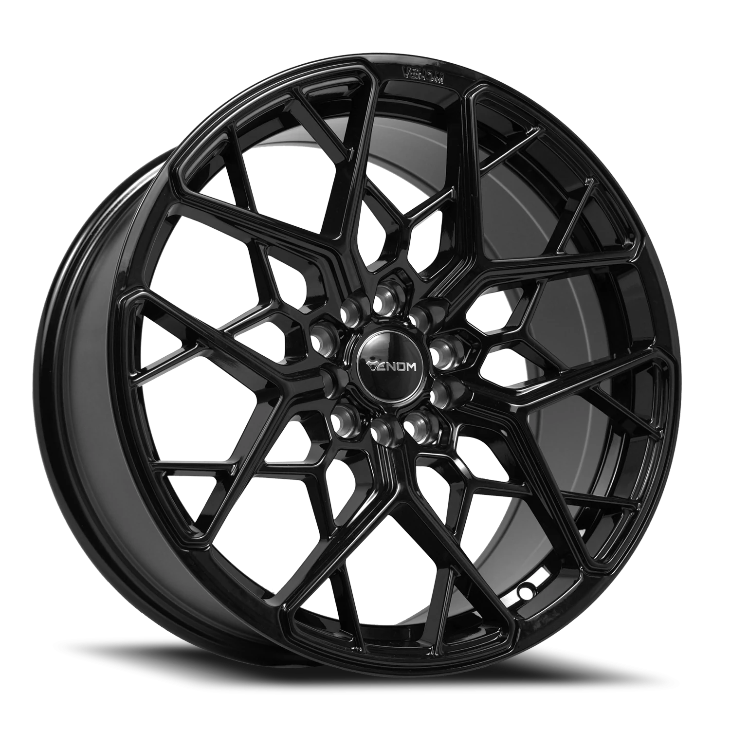 VENOM46 17X8 5112/114.3 +35 73.1 Gloss Black