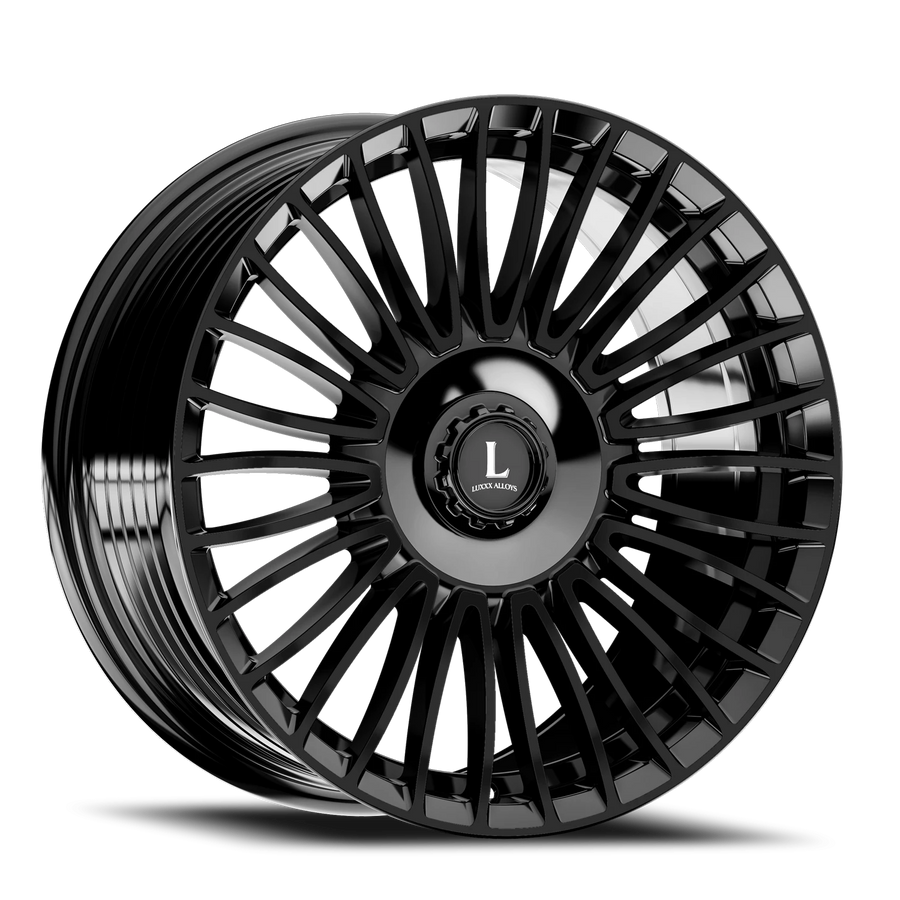 LUX49 22X9 6135/139.7 +30 87.1  All Gloss Black