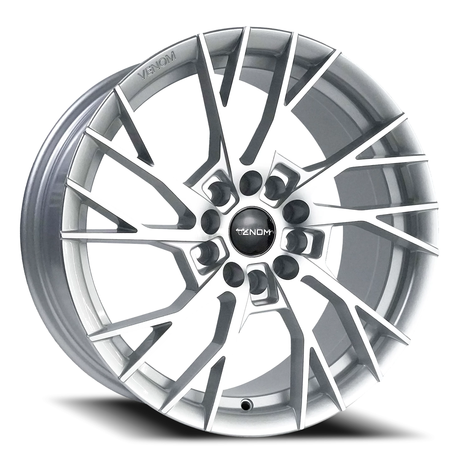 VENOM49 17X8 5114.3/120 +35 73.1 Silver Machined Face