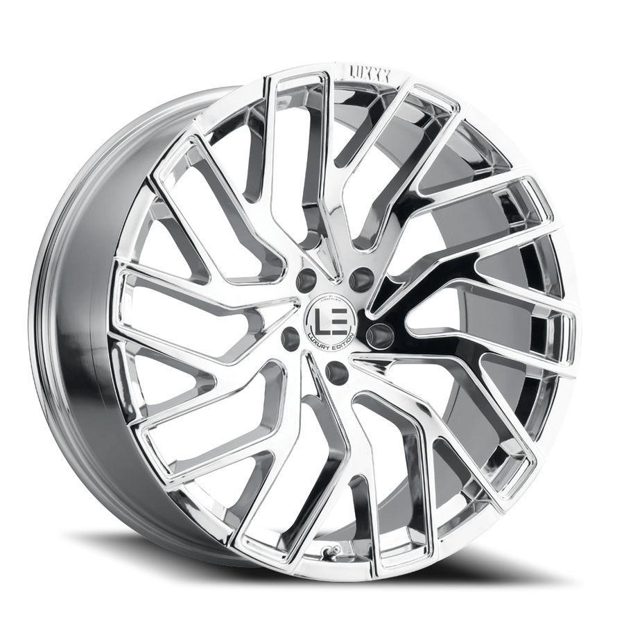 LUXLE5 20X9 6X120 +25 66.9 Chrome