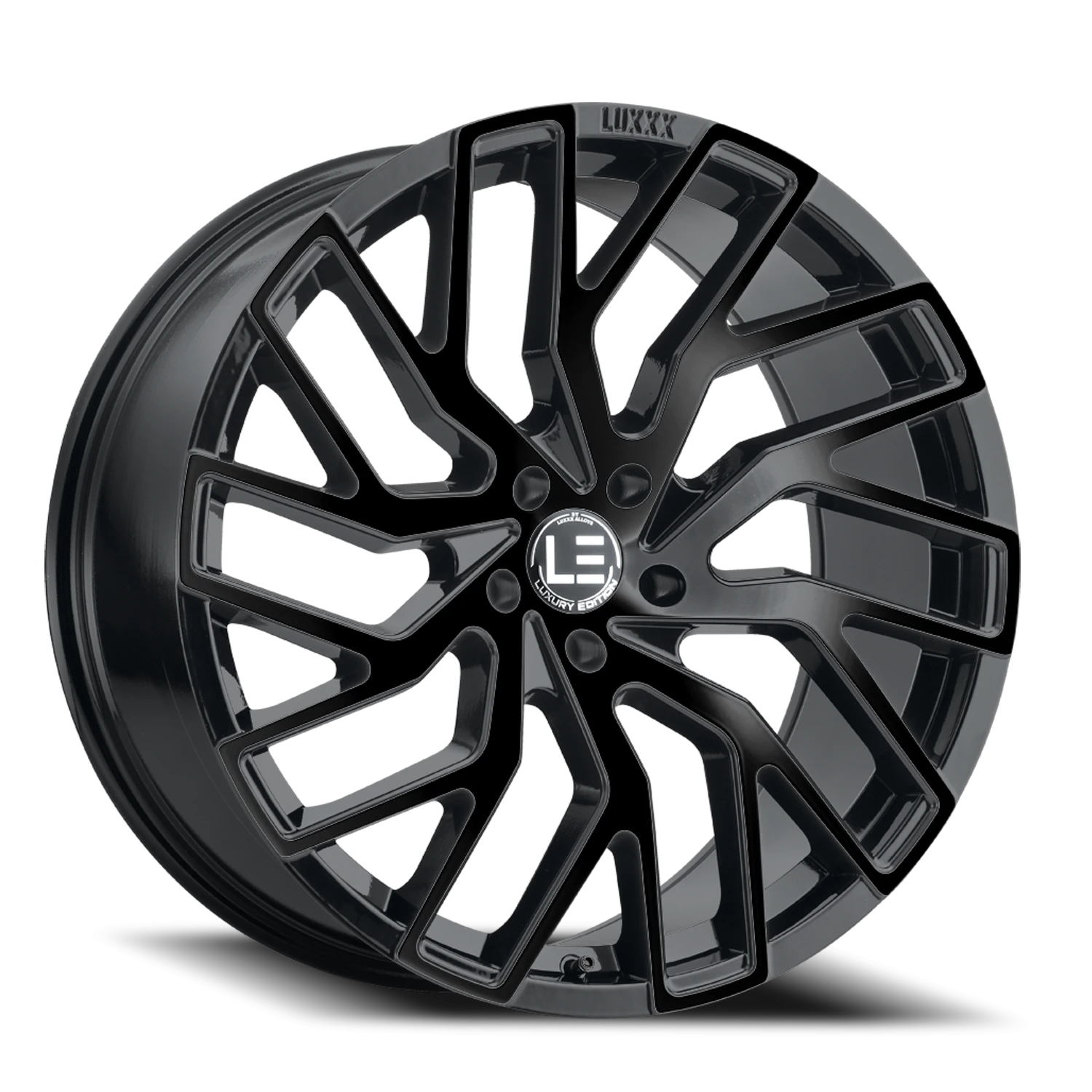 LUXLE5 22X10.5 5X120 +32 73.1 All Gloss Black