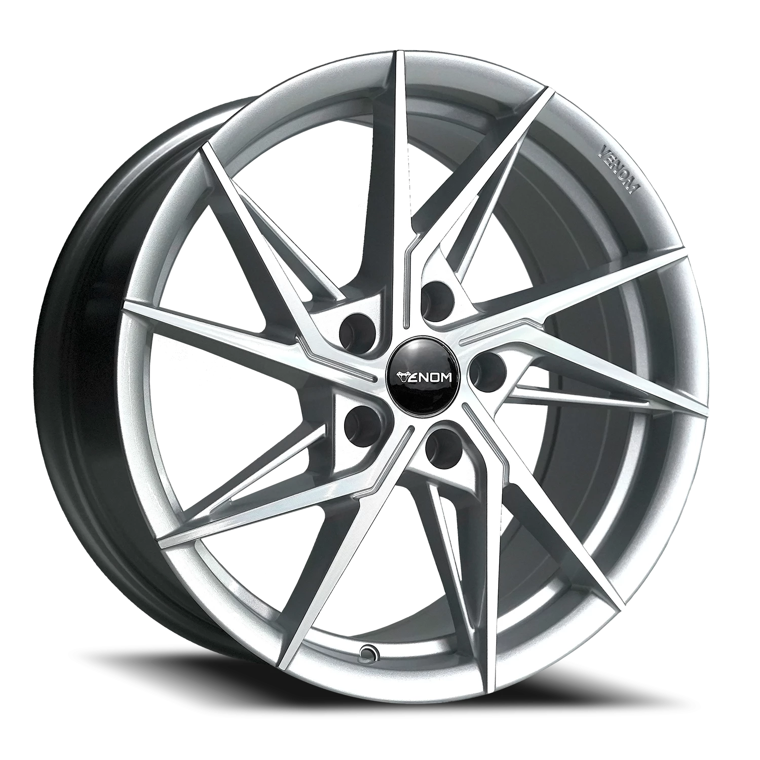 VENOM50 17X8 5114.3 +35 73.1 Silver Machined