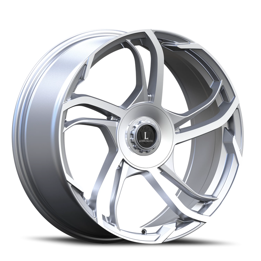 LUX52 18X8.5 5110/114.3 +35 73.1 Silver Machined Face