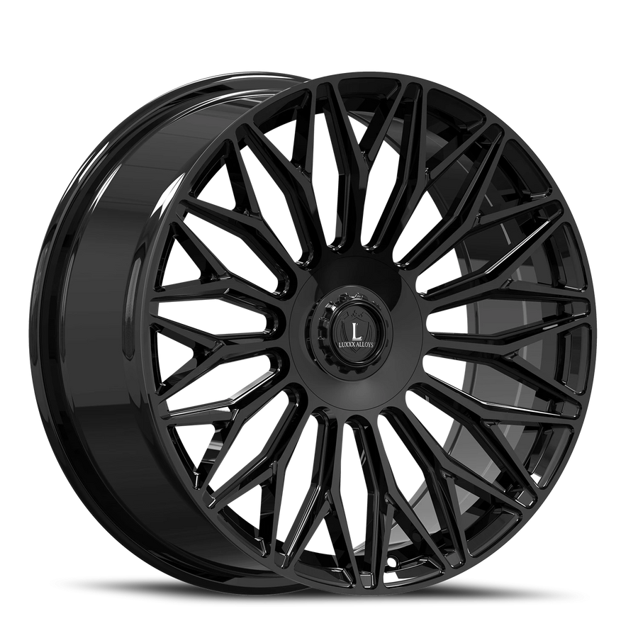 LUX53 22X9 5114.3/130 +30 74.1 All Gloss Black