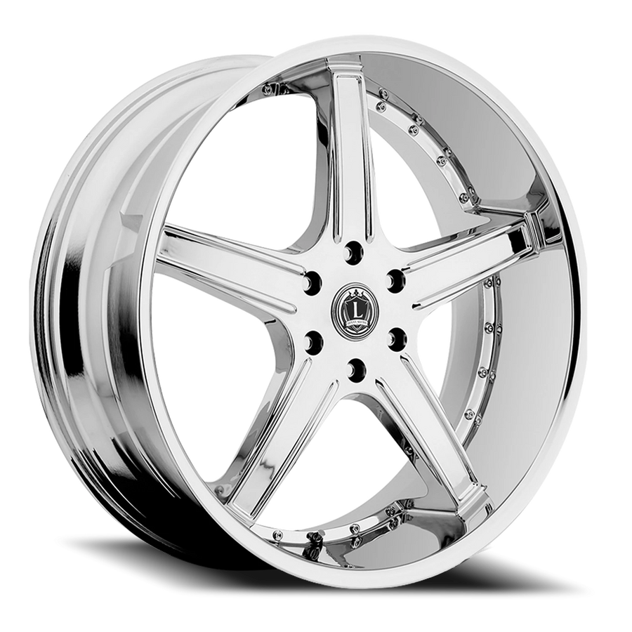 LUX6 24X9 5X127 +18 78.1 Chrome