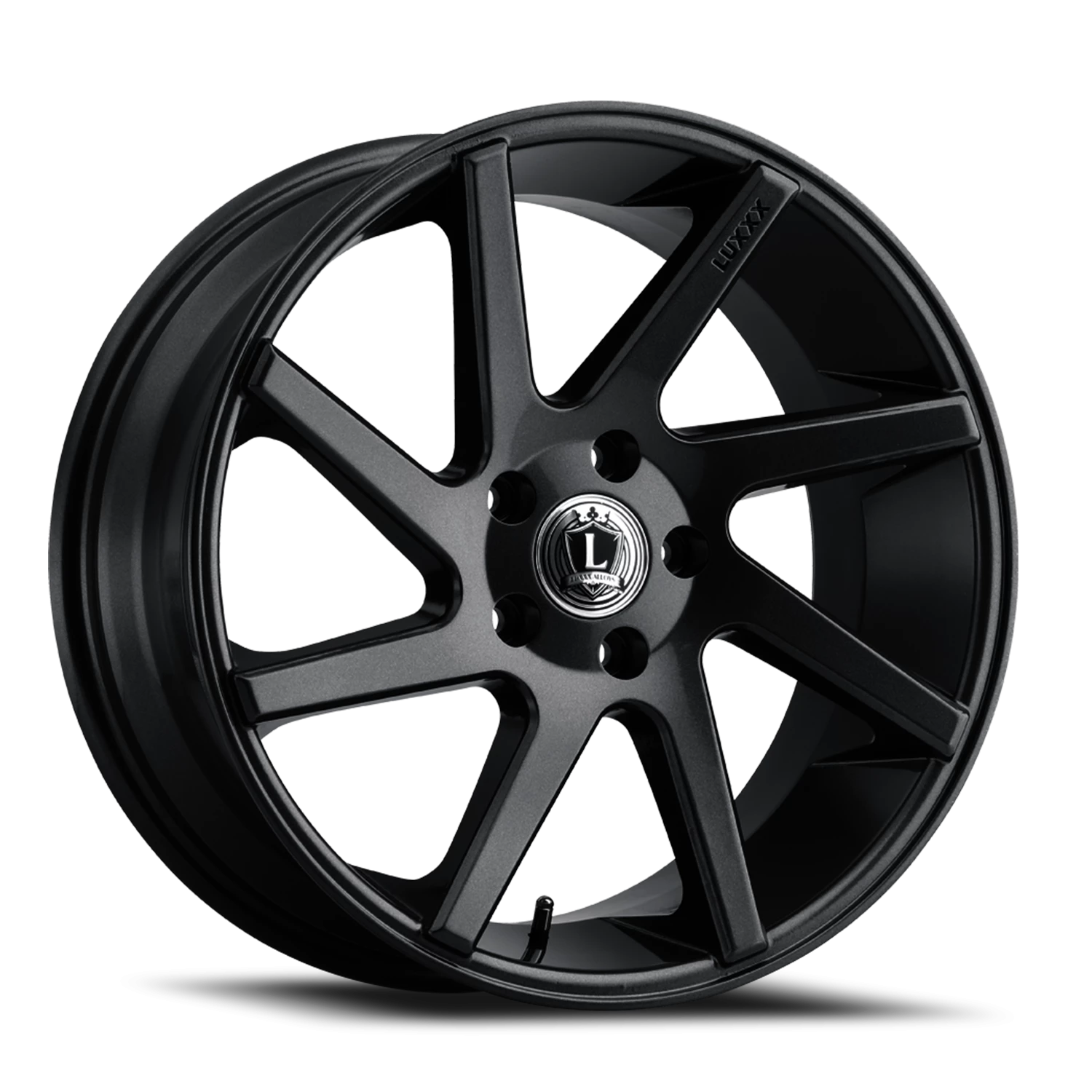 LUX8 18X8 5X120 +35 73.1 Satin Black