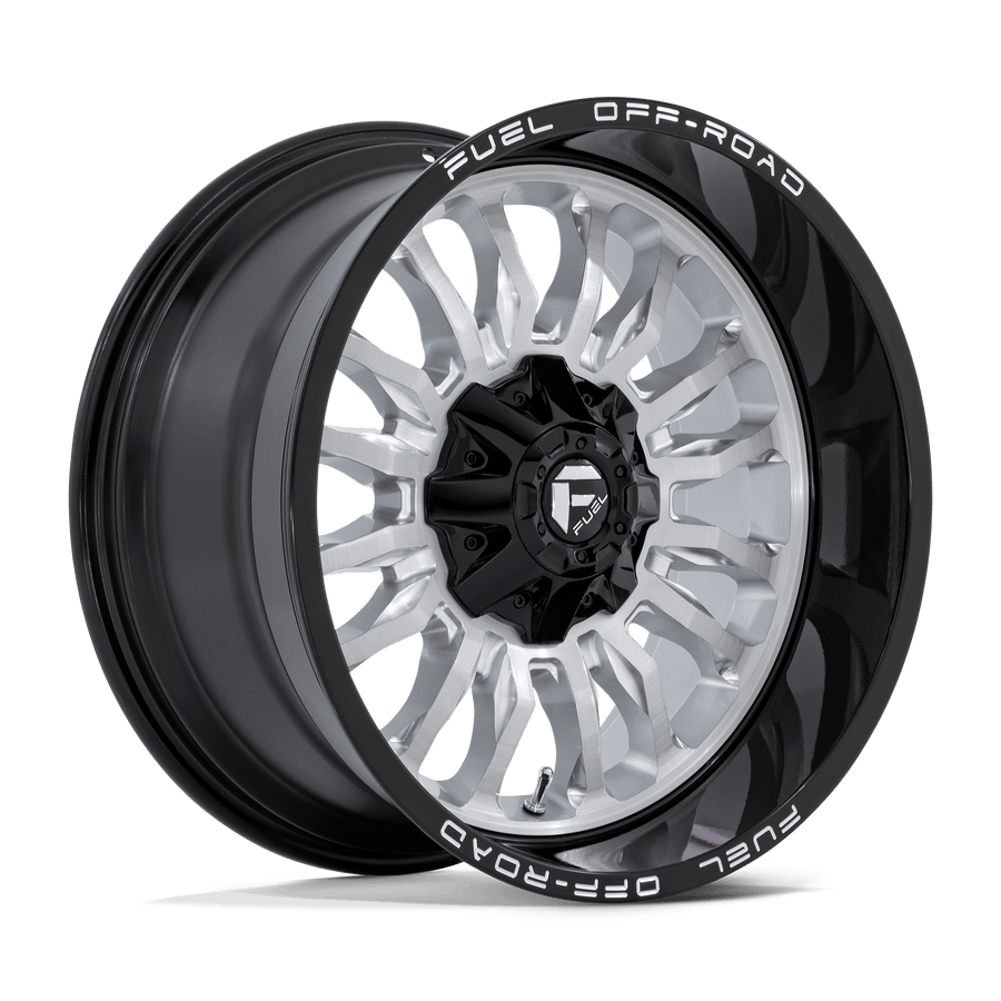 FUEL D798 20X10 6X135/5.5 SLVR-BRSH BLK-LP -18MM