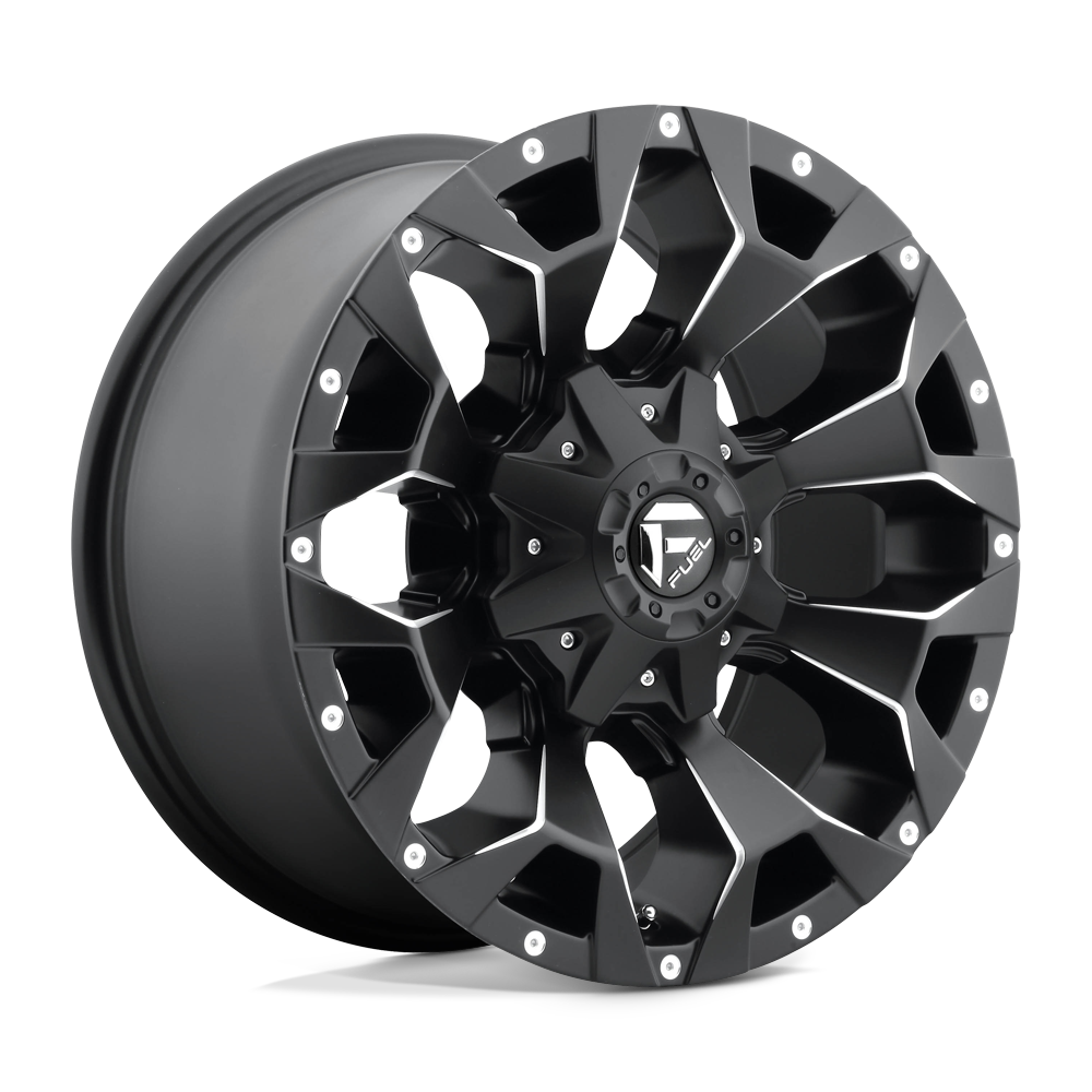 FUEL D546 18X9 6X135/5.5 MT-BLK-MIL -13MM