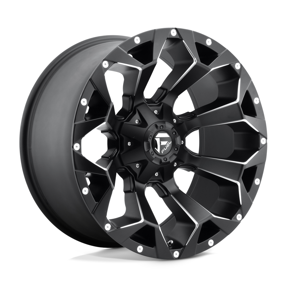 FUEL D546 20X10 8X180 MT-BLK-MIL -18MM