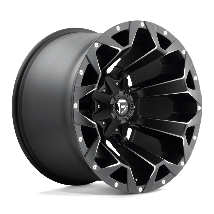 FUEL D546 20X12 6X135/5.5 MT-BLK-MIL -43MM