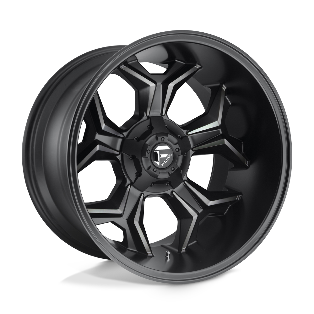 FUEL D605 20X12 6X135/5.5 MT-BLK-DDT -44MM