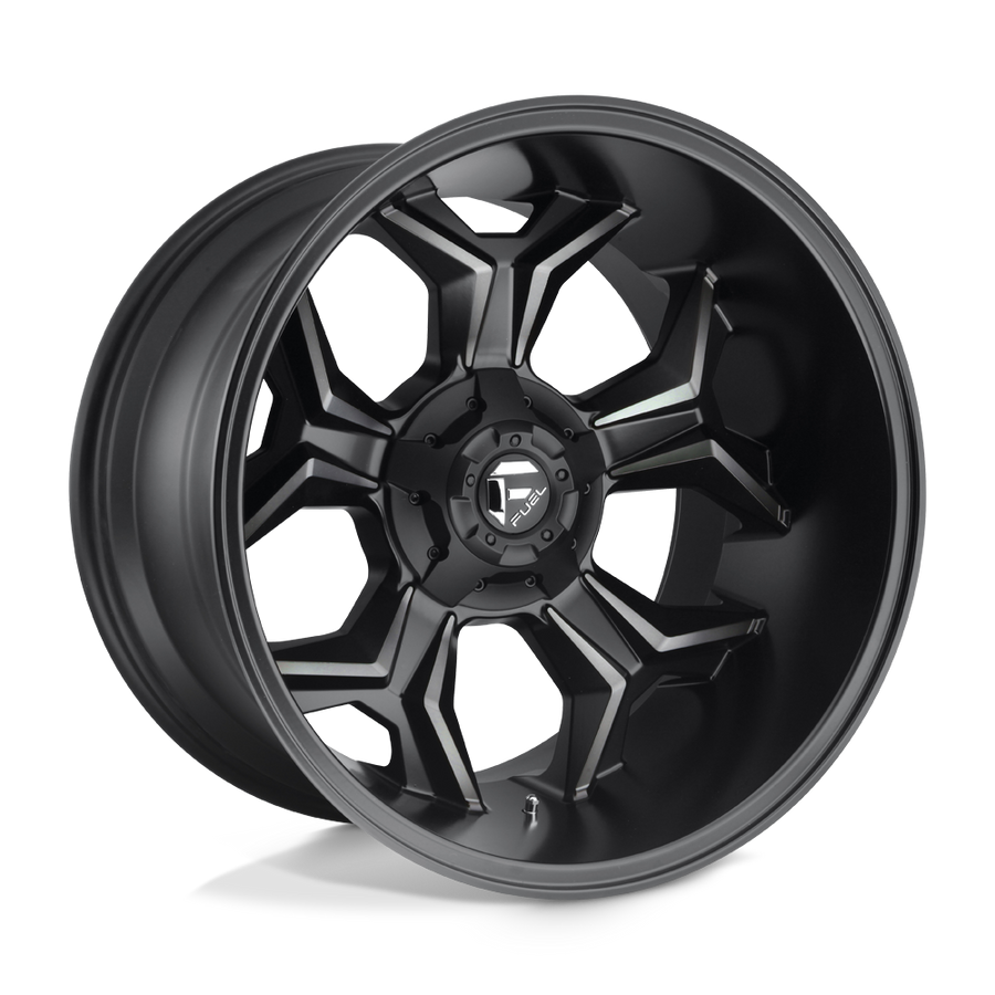 FUEL D605 20X12 6X135/5.5 MT-BLK-DDT -44MM