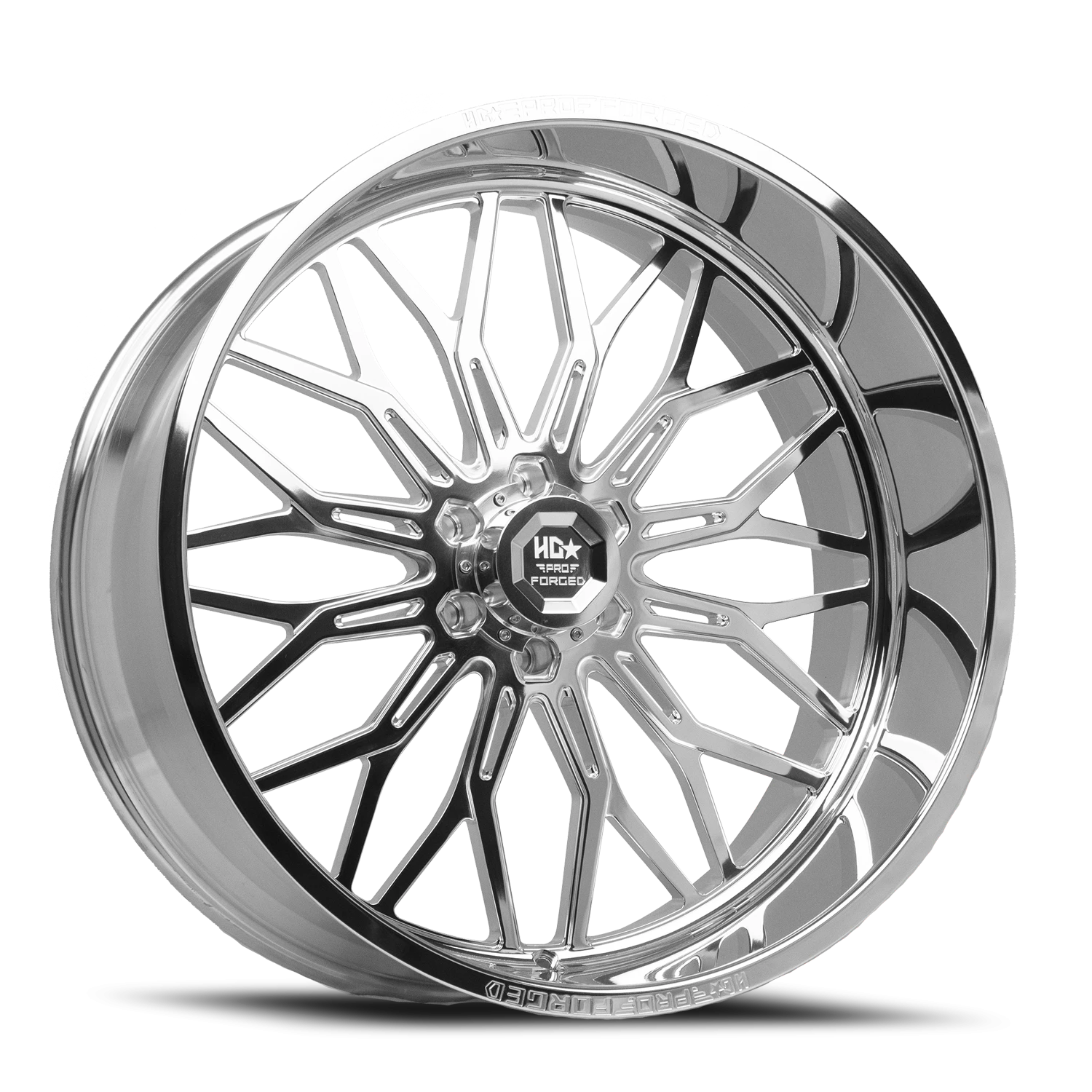 FORGED DUALLY HD03 APACHE 26X8.25 8X165 132 121.4 Polished (Inner)