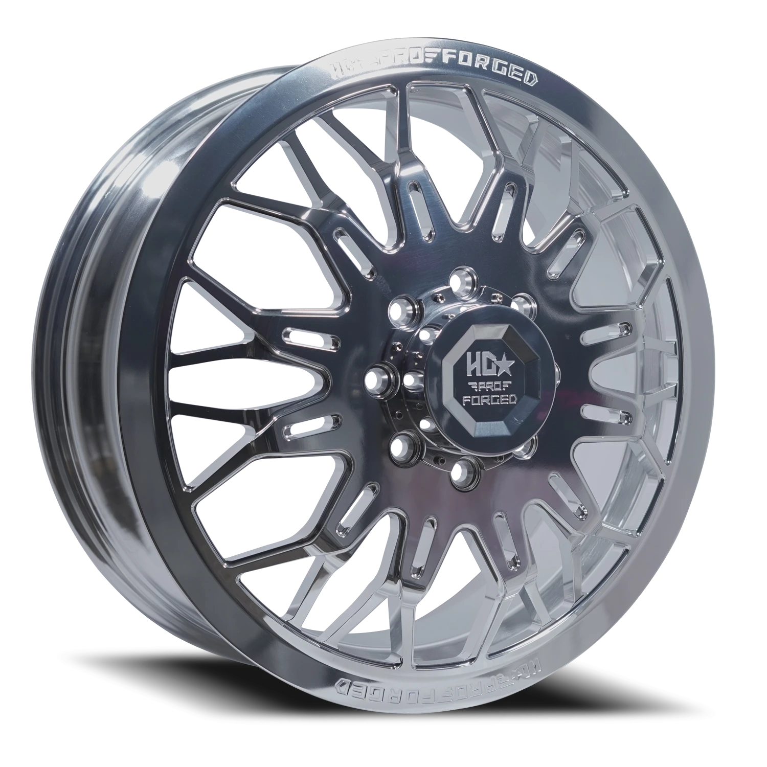 FORGED DUALLY HD03 APACHE 22X8.25 8X165 146 121.4 Polished (Inner)