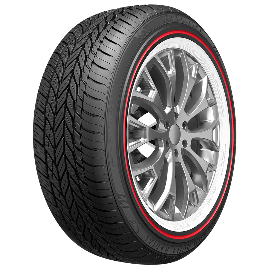 245/45R19 Vogue Tyre CUSTOM BUILT RADIAL RED STRIPE RED/WHITE 102V XL M+S