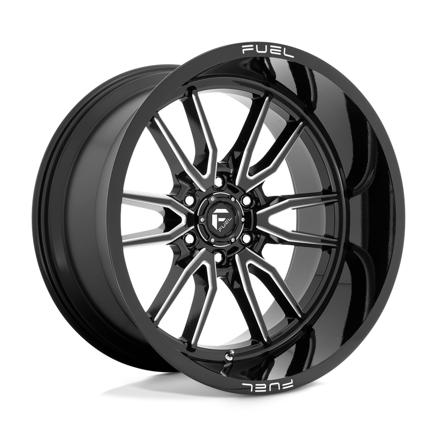 FUEL D761 22X12 6X5.5 G-BLK MILL -44MM